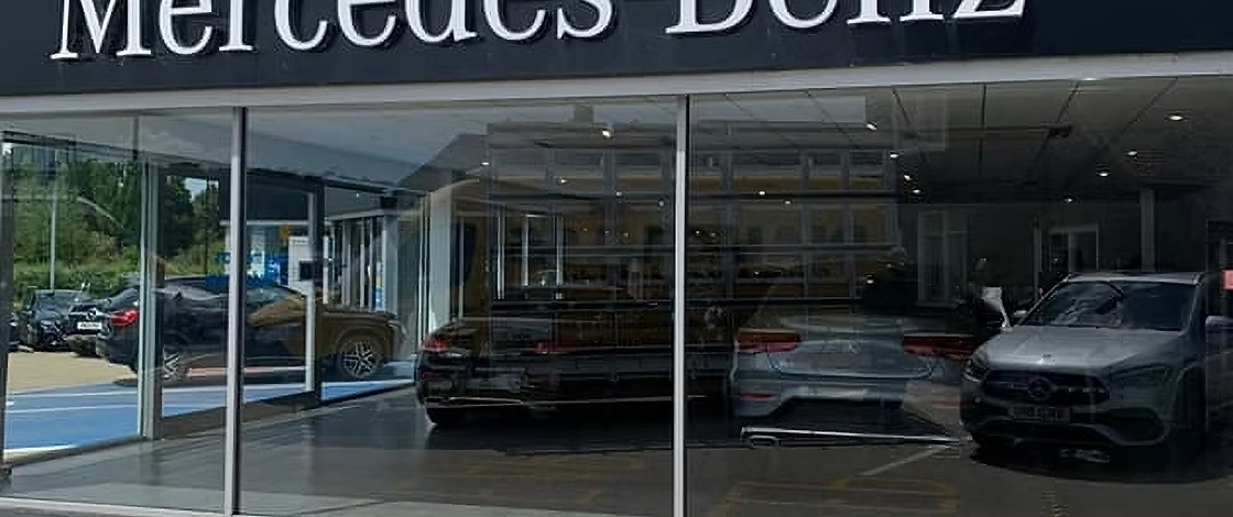 Commercial shopfront glazing